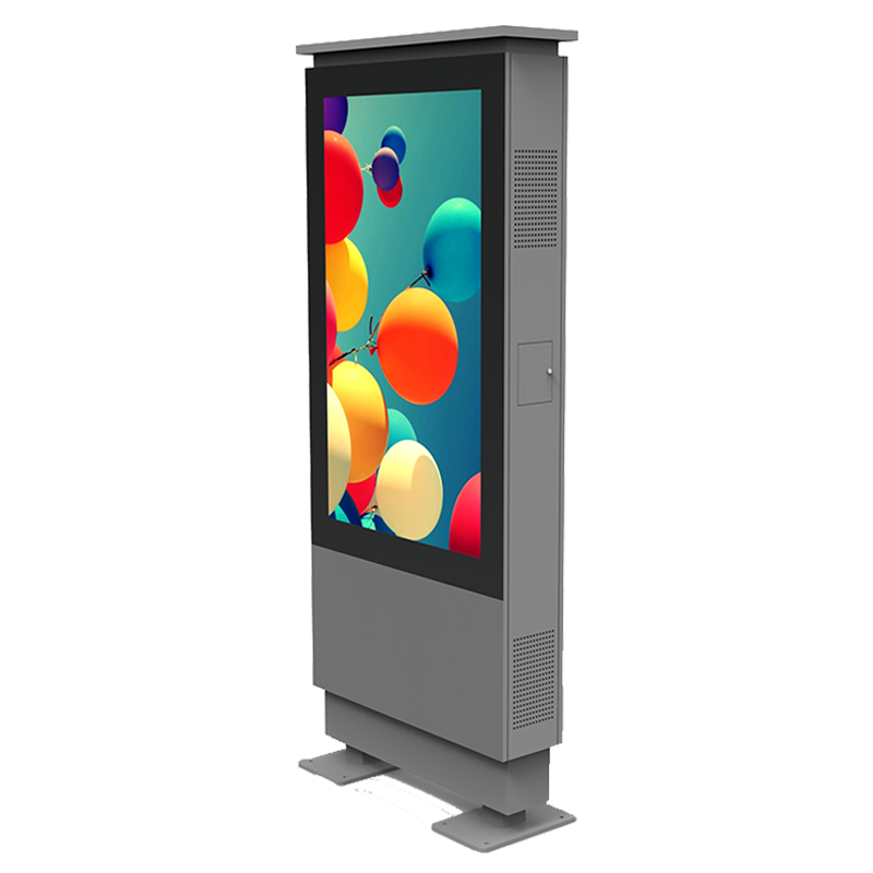 86寸雙屏立式戶外廣告機(jī)